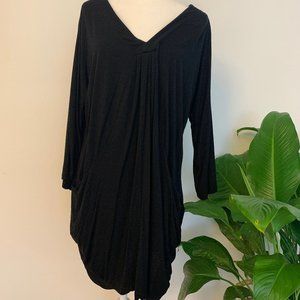 ❤️HP❤️ INC Slouchy Long Ruched Tunic With Pockets